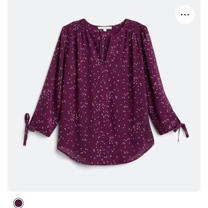Amiyah Tie Sleeve Blouse